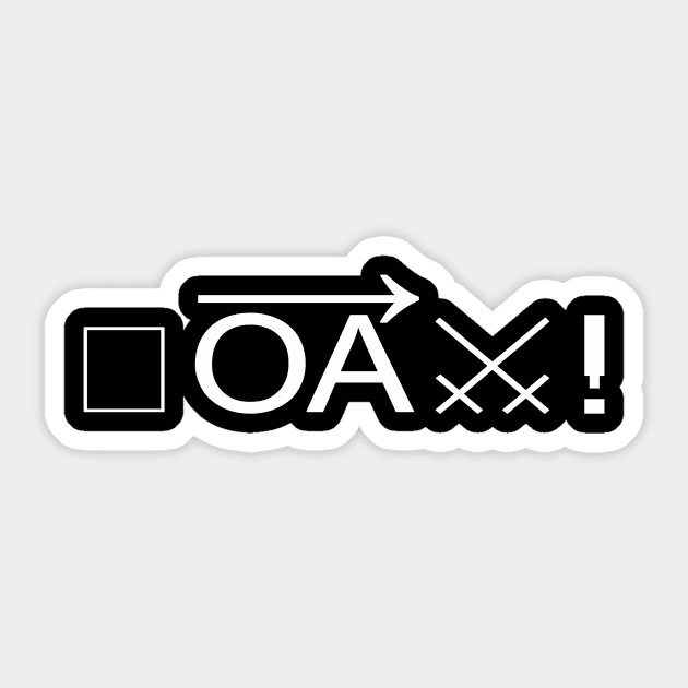 OA Sticker by QW1Nky Shop